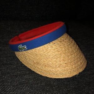 Kids Lacoste visor